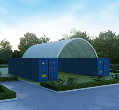 Container Dome 10×12×3.6m Single Truss