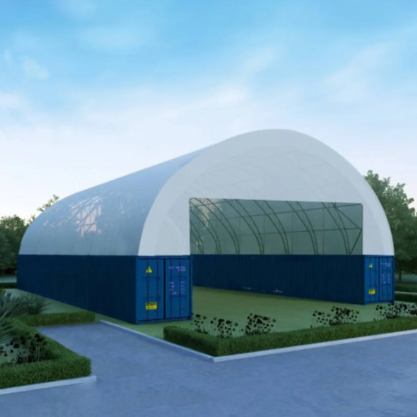 Container Dome 18×24×4.5m Double Truss