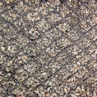 Diamond Grid filled with 7–12mm stone