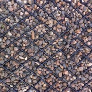 Diamond Grid filled with 7–12mm stone